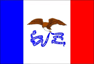 Iowa flag